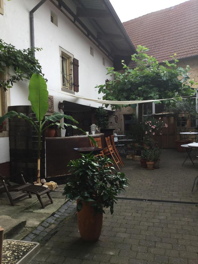 Vivo-Vino Bed and Breakfast Weisenheim am Sand Exteriör bild